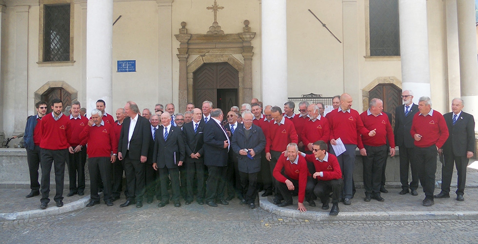 Besuch des MGV beim Coro Peralba 2014